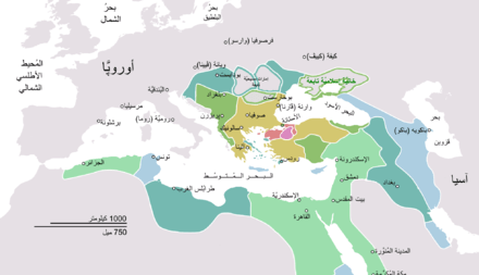 تُمثّل مساحة المملكة الجزء الأكبر من شبة الجزيرة العربية.